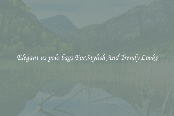 Elegant us polo bags For Stylish And Trendy Looks