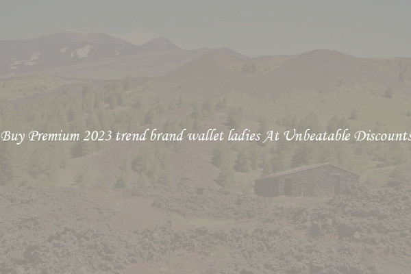 Buy Premium 2023 trend brand wallet ladies At Unbeatable Discounts