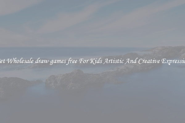 Get Wholesale draw games free For Kids Artistic And Creative Expression