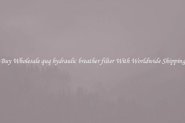  Buy Wholesale quq hydraulic breather filter With Worldwide Shipping 